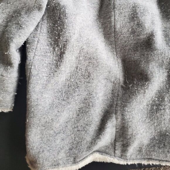 Zara Plush Outerwear Coat - Picture 9 of 10